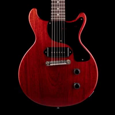 Gibson Custom Shop 1958 Les Paul Junior Double Cut Reissue Cherry Red with Case image 1