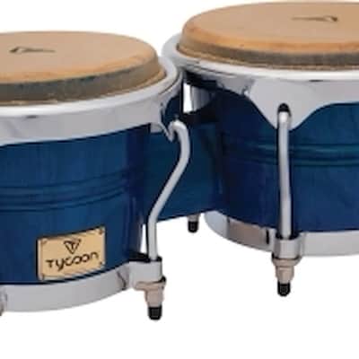 Concerto Series Blue Finish Bongos