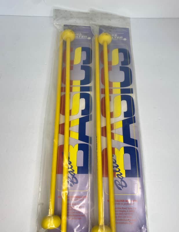 Mike Balter Basics BB7 Hard Rubber Birch Keyboard Mallets (x2 pair) image 1