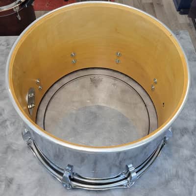 Used Ludwig 14x10 Vintage Classic Maple Concert Tom Chrome Over Wood image 5