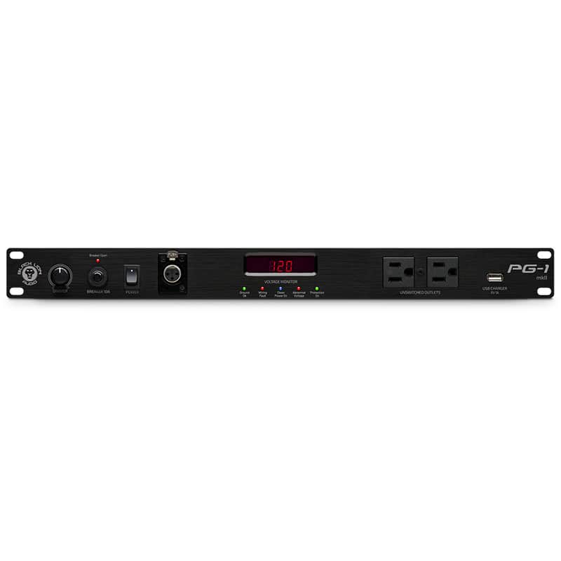 Black Lion Audio PG-1 MKII 10-Outlet 1U 19" Rack-Mount Power Conditioner image 1