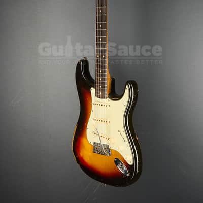 Fender Stratocaster Sunburst Original Vintage 1962 - Sunburst (COD 2181VG) image 5
