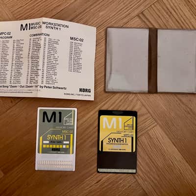 Korg M1 Memory Cards - Set of 7 for M1, M1R, T1, T3, T3, M3R image 6