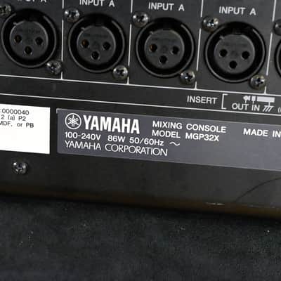 Yamaha MGP32X 32-Channel Mixer with USB and Effects CG01XQ9 image 12