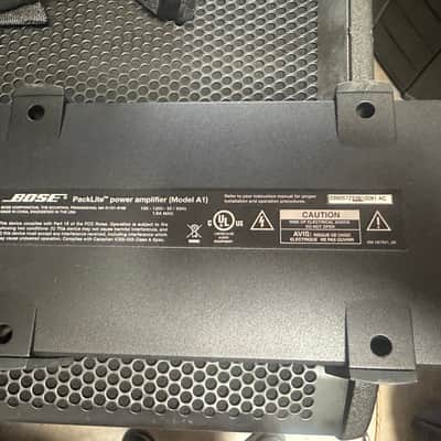 Bose Packlite Power Amp Model A1 2010s - Black image 5