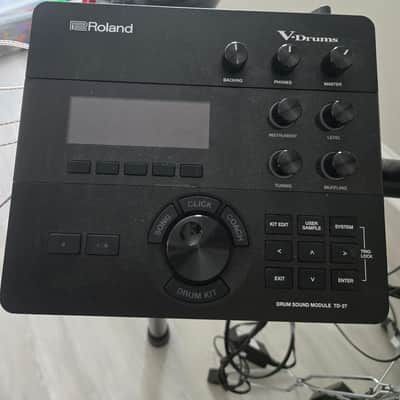 Roland TD-17 with TD -27 module Electronic Drum Kit image 2