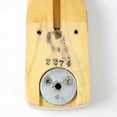 1977 Vintage Fender Stratocaster Maple 3-Bolt NECK USA Strat 1970s CBS-Era image 8