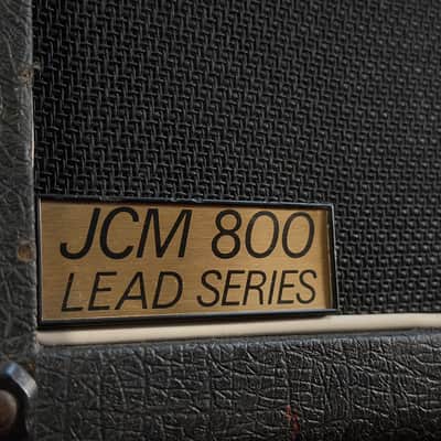 Marshall JCM 800 Lead Series Model 1982A 4x12" Angled Guitar Speaker Cabinet 1985 - G12H-100 image 5