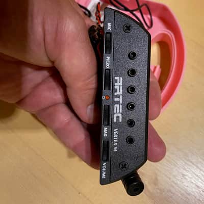 ARTEC VERTEX Magnetic Humbucker + Mic + Piezo pickup image 4