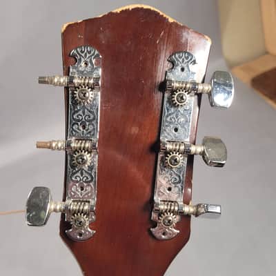 Silvertone Archtop Acoustic Guitar 1960s - Sunburst image 21