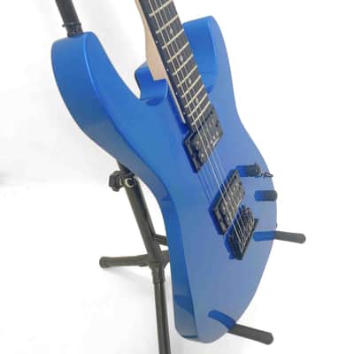 Jackson JS Series JS11 Dinky with Amaranth Fretboard - Metallic Blue image 4