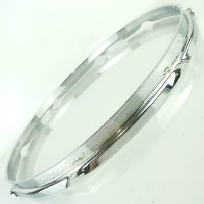 Ludwig 15"8Lug 1.6mm Snare Tom Drum Batter Rim/Hoop Triple Flange Vintage 60-70s image 4