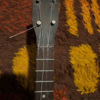 Vintage 1920s–30s Banjo Ukulele / Banjolele – Prewar Chicago Made – Grover Pat. Tailpiece – Original Skin Head - COOL! image 11