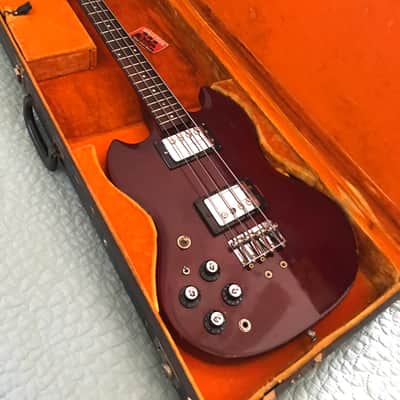 1972 Guild JS II Bass guitar Left Handed image 9