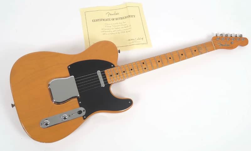 1984 Fender American Vintage '52 Telecaster Fullerton Plant 1982 - 1984 - Butterscotch Blonde image 1