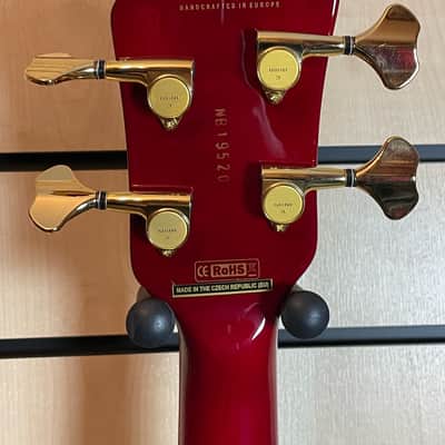 Spector Euro 4 LX Euro Series BCG Black Cherry Gloss E-Bass Gigbag Bild 9