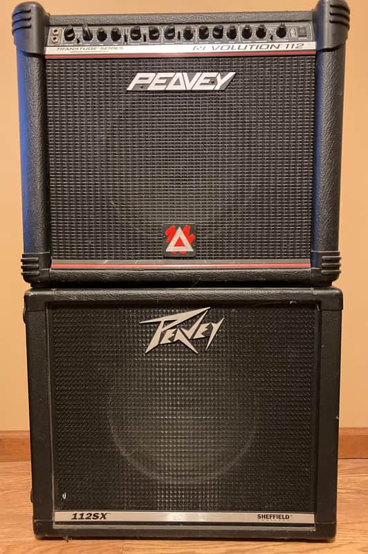 Peavey Revolution 112 Guitar Amp + 112SX Sheffield Extension Speaker Cabinet image 1
