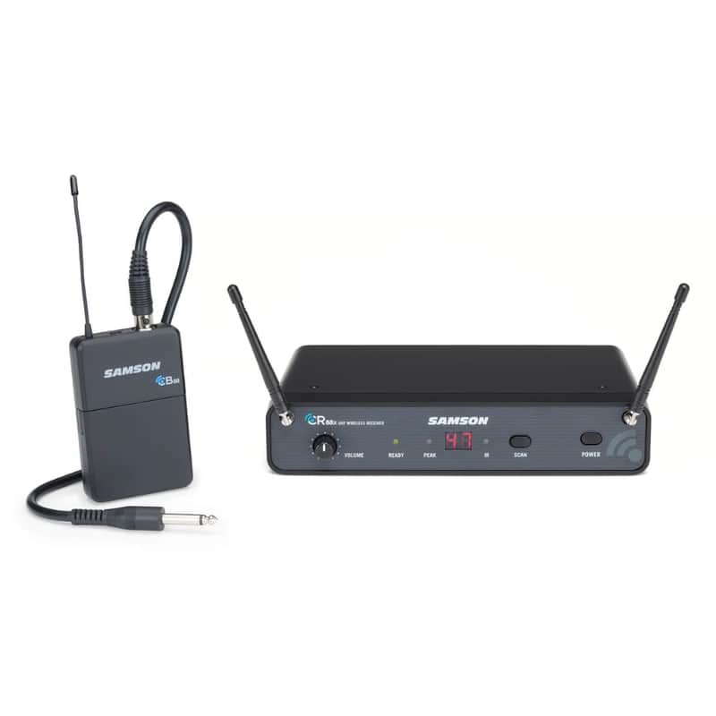 Mint Samson Technologies Concert 88x Guitar Wireless System (D Band) (SWC88XBGT-D), Black imagen 1