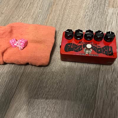 Zvex Fuzz Factory Manson guitars custom - Hand-Painted glitterati red 2 of 10 image 1