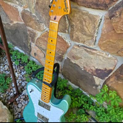 Squier FSR Classic Vibe 70s Telecaster Deluxe 2020 - Sea Foam Sparkle image 5