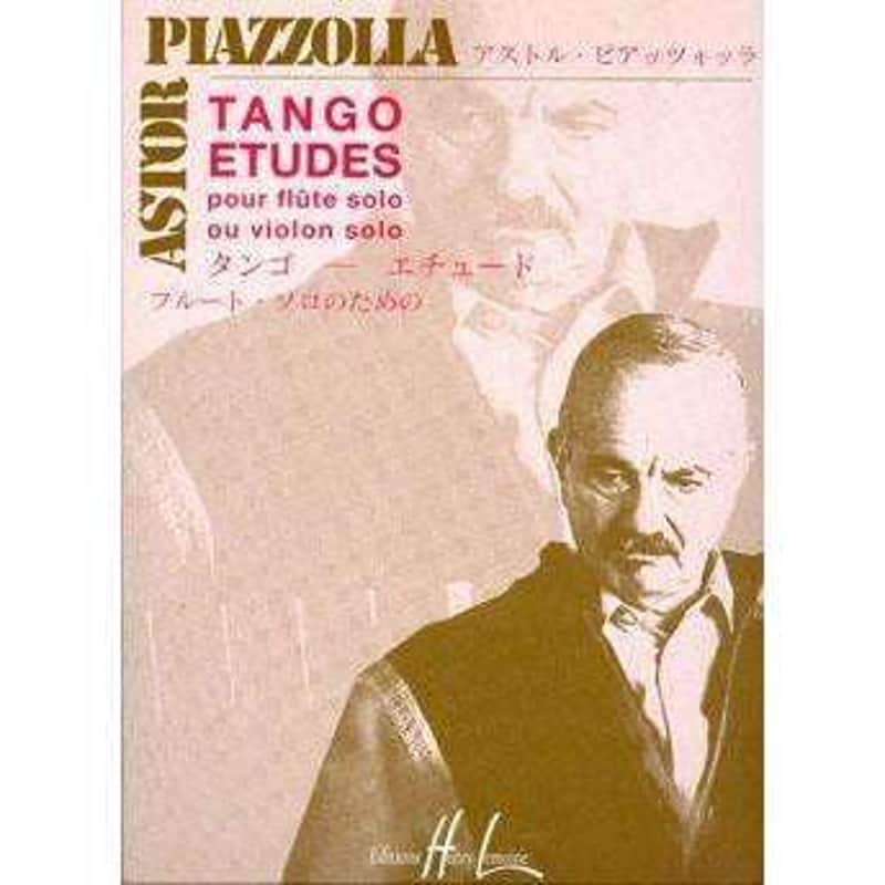 Hal Leonard Astor Plazzolla: Tango Etudes (Flute Solo & Vi...