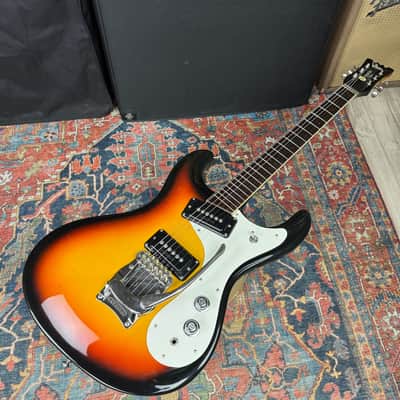 *Video* Mosrite Super Excellent ’65 MKI Kurukumo 3 Tone Sunburst MIJ - 1990's image 4