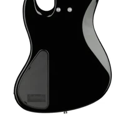 Sadowsky MetroExpress 21-Fret Vintage J/J Bass, Morado Fingerboard, Fretless With Lines, 4-String - Solid Black High Polish image 3
