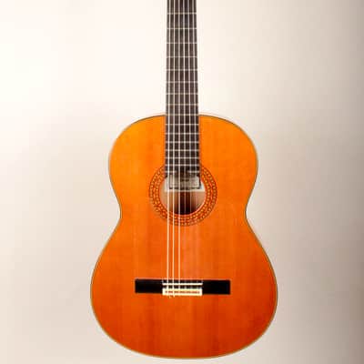 Kodaira AST-80F Flamenco Classical Guitar Solid Cedar, Cypress Back and Sides. Handmade in Japan image 2