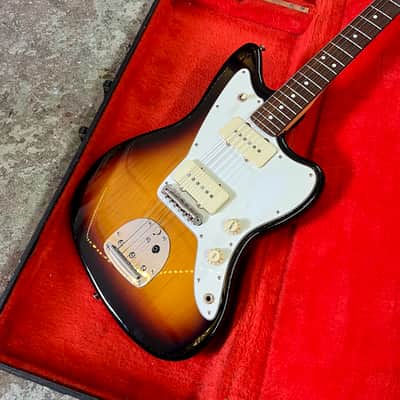 MIJ Fender 1959 Jazzmaster 2021 - 2 tone Sunburst 2tsb original Japan MOT image 5