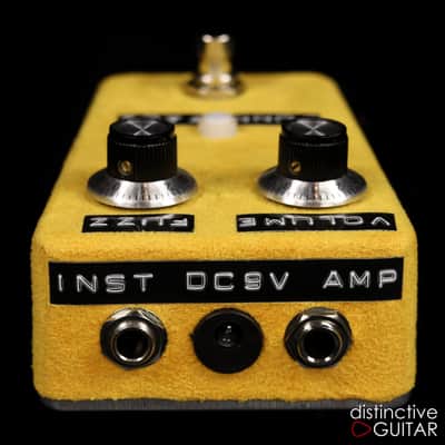 Shin's Music Fun Face Silicon Fuzz Pedal - Yellow Suede image 4