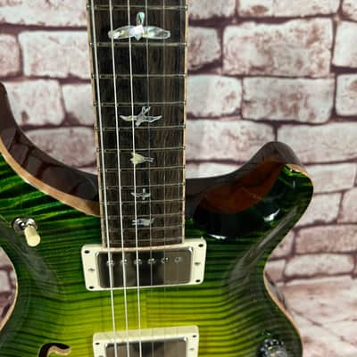 PRS McCarty 594 Semi-Hollow Private Stock Rainforest Glow image 13
