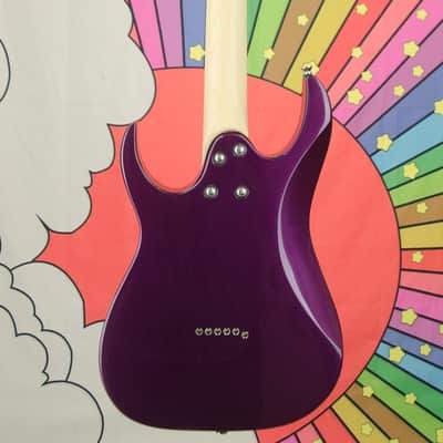 Used Ibanez Gio Mikro Electric Guitar, Purple, Carry Bag image 7
