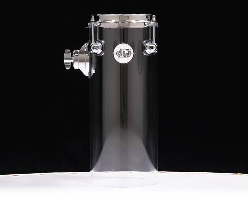 DW Design Rata Tom 6x14 w/TB12 - Clear Acrylic image 1