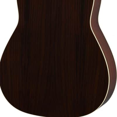 Yamaha FG830 Dreadnaught Acoustic Guitar - Solid Spruce Top - Natural image 5