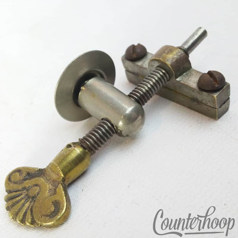 Kent Snare Drum Strainer Tensioner Eyelet-Mount Nickel Vintage 50s Single-Point image 1