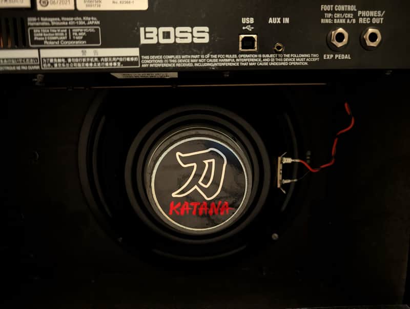 Boss Katana-50 MkII 50-Watt 1x12" Digital Modeling Guitar Combo 2019 - Present Black image 1