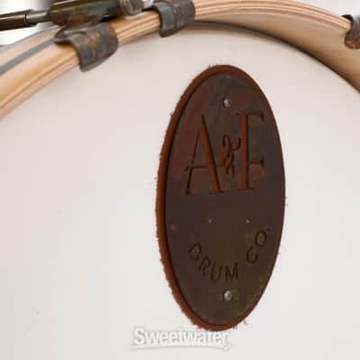 A&F Drum Company Maple Club 3-piece Shell Pack - Deco Gold with Nickel Hardware (AF322DGNd1) image 6
