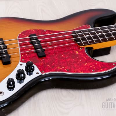 2000 Fender Jazz Bass ‘62 Vintage Reissue JB62-58 Sunburst, Japan CIJ image 6
