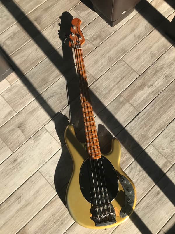 Pre Ernie Ball 1977 Music Man Stingray Bass RARE INCA SILVER - Good