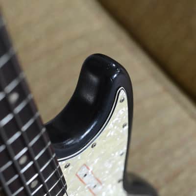 1969 Fender Mustang Bass Black Refin image 8