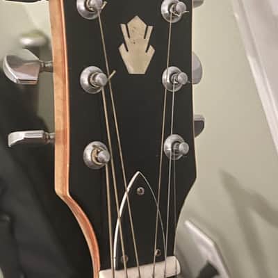 Vintage Kiso Suzuki J200 1976 Jumbo Acoustic Guitar PreLawsuit bookend headstock image 2