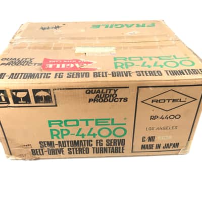 ROTEL RP-4400 Turntable Record Player w/ Original Box image 2