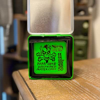 Ernie Ball James Hetfield Papa Het's Hardwired Master Core Limited Edition 3-Pack String Tin image 2