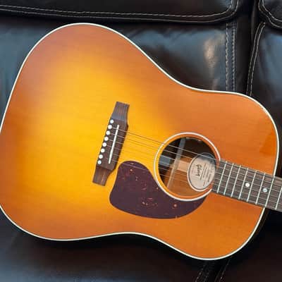 2024 Gibson J-45 Standard Acoustic Electric Guitar - Heritage Cherry Sunburst image 4