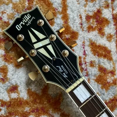 Orville by Gibson LPC-L/H Les Paul Custom Left Handed MIJ 1989 Ebony Japan image 7
