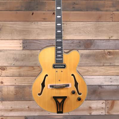 Ibanez Pat Metheny Signature PM3C Hollowbody Guitar Natural Amber  w/ Case image 4