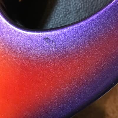 Left Handed ESP Sunburst Tiger George Lynch Signature 1990's Sunburst Tiger image 6