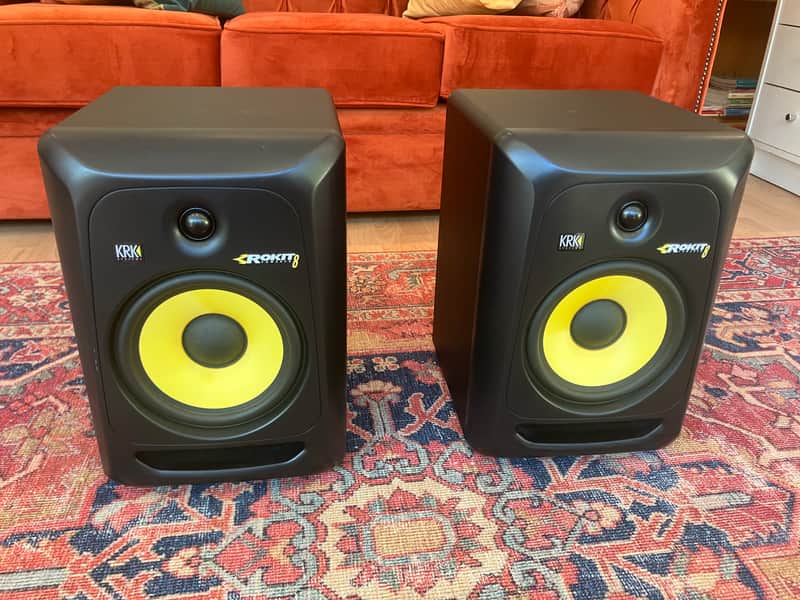 KRK ROKIT 8 G3 Studio Monitors – Pair – Original Boxes image 1