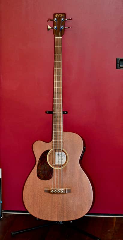 Martin BC-15E Acoustic/Electric bass (Lefty) 2008 - Mahogany image 1