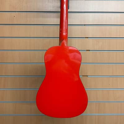 Palma Junior Acoustic Guitar Pack Metallic Red 2010s image 4